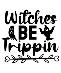 Obraz premium Halloween SVG Bundle, Halloween svg, Ghost svg, Hocus Pocus svg, Pumpkin svg, Boo svg, Trick or Treat svg, Witch svg, Cricut, Silhouette PNG,Halloween Svg Bundle, Halloween Vector, Sarcastic Svg