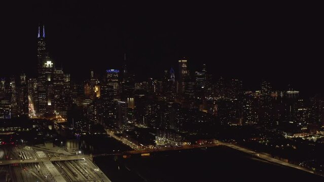 Chicago Night Aerial Images – Browse 13,794 Stock Photos, Vectors, and ...