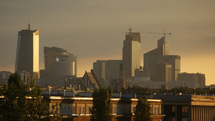 Warsaw skyline