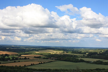 Fototapeta premium landscape with clouds