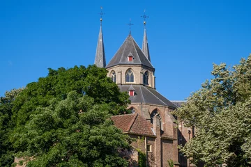 Deurstickers Bergkerk in Deventer © Holland-PhotostockNL
