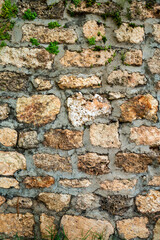 Seamless Texture Of Medieval Wall Of Stone Blocks