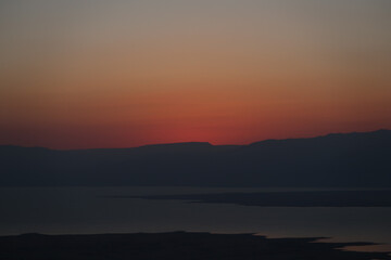 Fototapeta na wymiar Masada Sunrise 