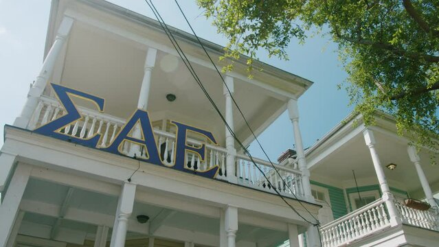 Sigma Alpha Epsilon Fraternity House in Charleston, South Carolina