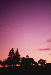 House Sunset