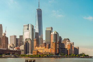 Fototapeta na wymiar New York City cityscape and skyline