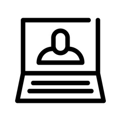 account icon or logo isolated sign symbol vector illustration - high quality black style vector icons
