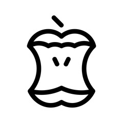 apple icon or logo isolated sign symbol vector illustration - high quality black style vector icons
