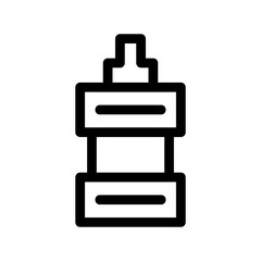 bottle icon or logo isolated sign symbol vector illustration - high quality black style vector icons
