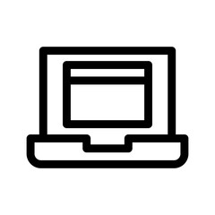 browser icon or logo isolated sign symbol vector illustration - high quality black style vector icons
