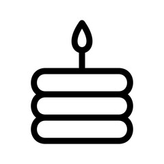 cake icon or logo isolated sign symbol vector illustration - high quality black style vector icons
