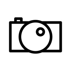 camera icon or logo isolated sign symbol vector illustration - high quality black style vector icons
