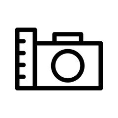 camera icon or logo isolated sign symbol vector illustration - high quality black style vector icons
