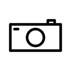 camera icon or logo isolated sign symbol vector illustration - high quality black style vector icons
