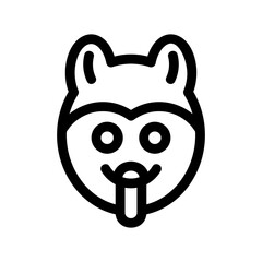 dogs icon or logo isolated sign symbol vector illustration - high quality black style vector icons
