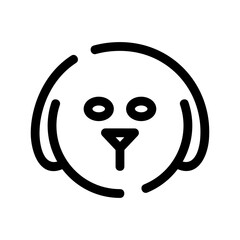 dogs icon or logo isolated sign symbol vector illustration - high quality black style vector icons
