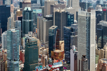 Naklejka premium New York City cityscape and skyline