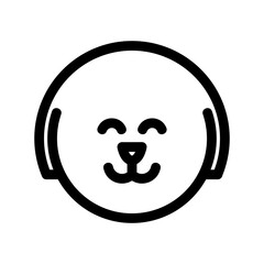 dogs icon or logo isolated sign symbol vector illustration - high quality black style vector icons
