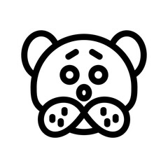 Obraz premium dogs icon or logo isolated sign symbol vector illustration - high quality black style vector icons 