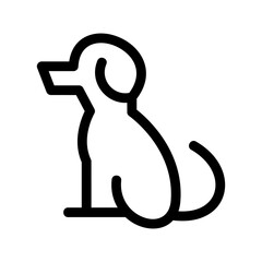 dogs icon or logo isolated sign symbol vector illustration - high quality black style vector icons
