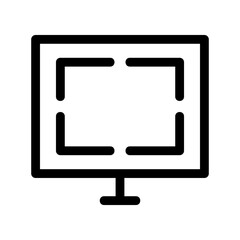 focus icon or logo isolated sign symbol vector illustration - high quality black style vector icons
