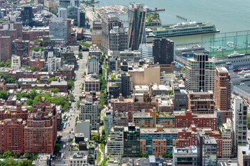 Fototapeta premium New York City cityscape and skyline