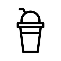 juice icon or logo isolated sign symbol vector illustration - high quality black style vector icons
