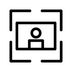 picture icon or logo isolated sign symbol vector illustration - high quality black style vector icons
