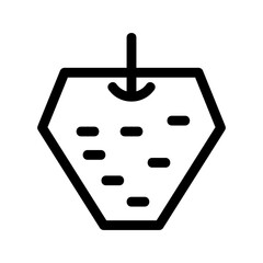 strawberry icon or logo isolated sign symbol vector illustration - high quality black style vector icons
