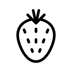 strawberry icon or logo isolated sign symbol vector illustration - high quality black style vector icons
