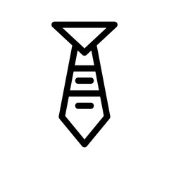 tie icon or logo isolated sign symbol vector illustration - high quality black style vector icons
