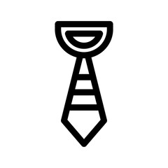 tie icon or logo isolated sign symbol vector illustration - high quality black style vector icons
