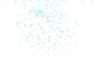 Light Green vector texture with artificial intelligence concept.