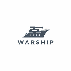 War ship logo
