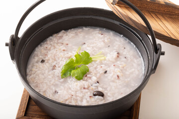 十六穀米のお粥