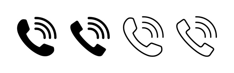 Call icon vector. telephone sign and symbol. phone icon. contact us