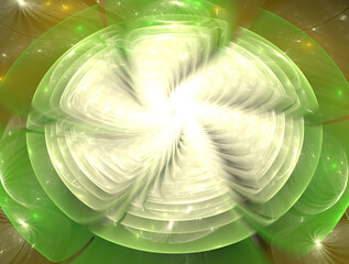 Imaginatory fractal abstract background Image