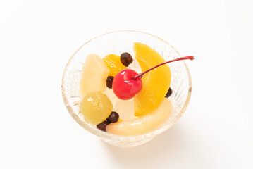 フルーツあんみつ