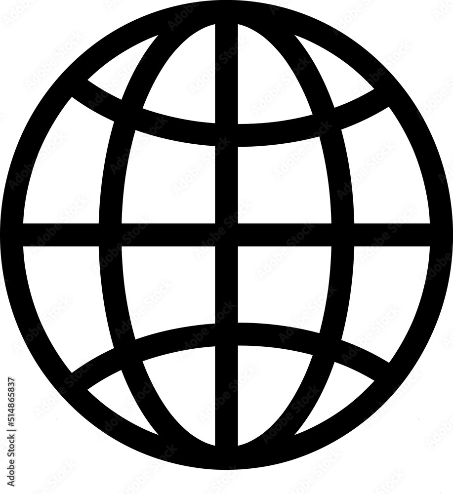 Poster go to web symbol icon vector illustration on white background..eps