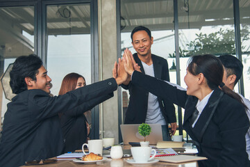 Multiethnic Teamwork friendship group brainstorming togetherness. Business people team holding hands Solidarity. Diversity business partner people teamwork holding hands together power of tag team
