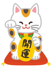招き猫　とら猫　開運グッズ　商売繁盛