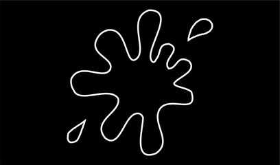 it is some random shapes stroke for your design projects