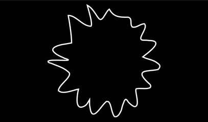 it is some random shapes stroke for your design projects