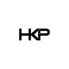 hkp letter original monogram logo design