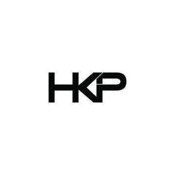 hkp letter original monogram logo design