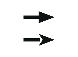 right arrow icon. right arrow vector design