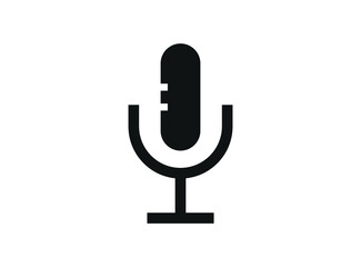 microphone icon. Elements of news and media streaming icon. Premium quality graphic design.