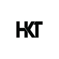hkt letter original monogram logo design