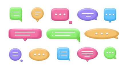 Ui dialoguing bubbles