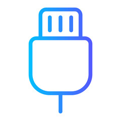 connection gradient icon